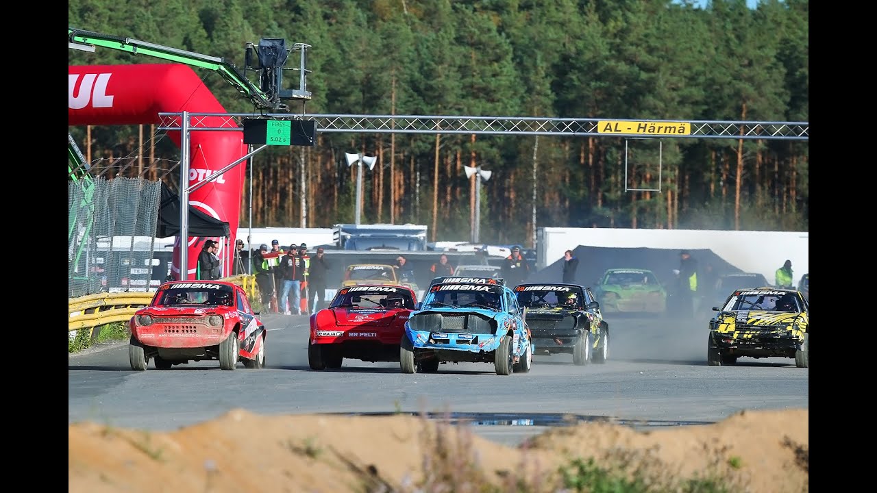 Rallicross SM Härmä -25 Autokrossi A-Finaali