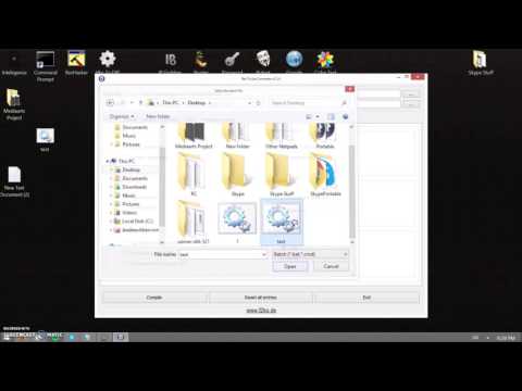 How To Convert .bat To .EXE (EASY)