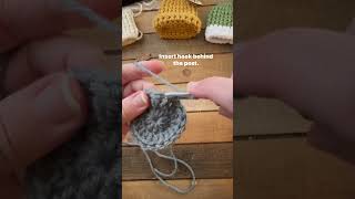 How to FPDC - Front Post Double Crochet