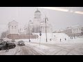 Winter in Helsinki, Finland