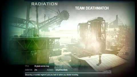 COD: Black Ops Grenade Kill Across Map