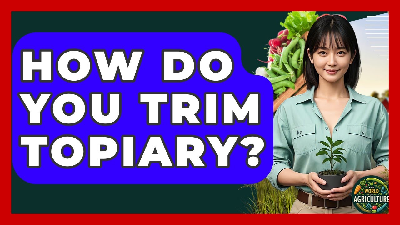 How Do You Trim Topiary? - The World of Agriculture
