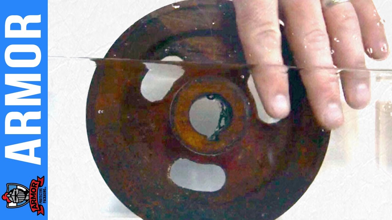 ARMOR: Metal Rescue™ Rust Remover Bath Time Lapse Video