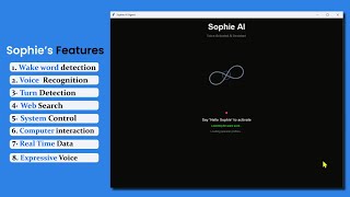 Sophie - An AI assistant agent. #voiceaiagent screenshot 2