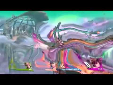Super Smash Bros Wii U Samus vs Ike effects by Adobe After Effects