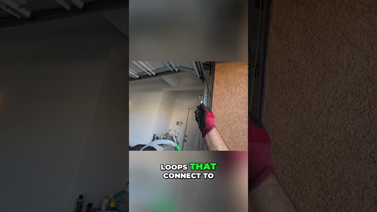 This Garage Door Cable Mistake Happens All The Time #garagedoor #repair #diy