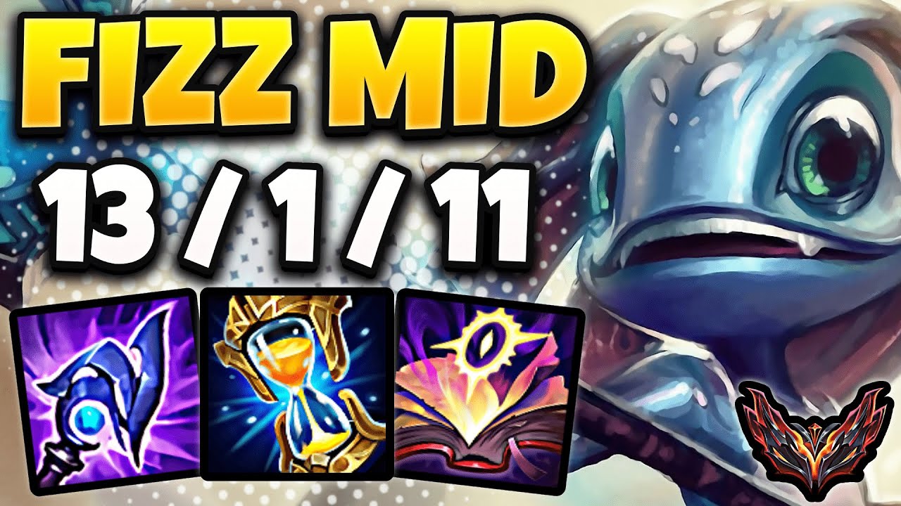 Fizz vs Zed [ MID ] Lol Korea Grandmaster Patch 13.22 - YouTube