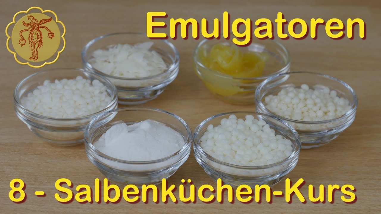 Salbenküchen-Kurs 8: Emulgatoren