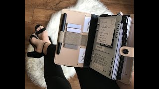 Celebrity Work Planner Setup: Filofax Personal Rings ft. Cloth and Paper Profile