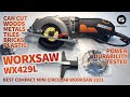 WORXSAW WX429L Best Compact Circular Saw Unboxing Review and Test 2021(Budget Friendly)