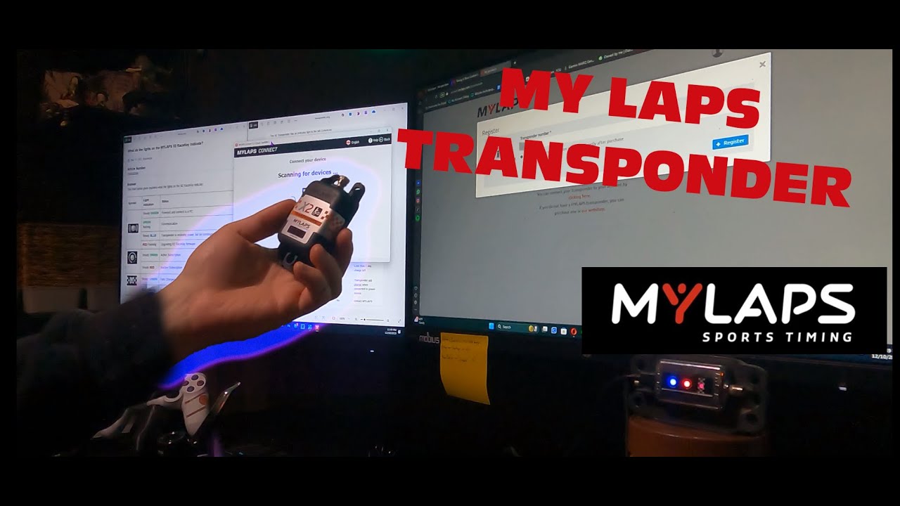 Registering My Laps X2 Transponder + My Laps Speed hive | Video 14 ...
