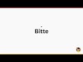 10 Basic German Words for Absolute Beginners (A1)