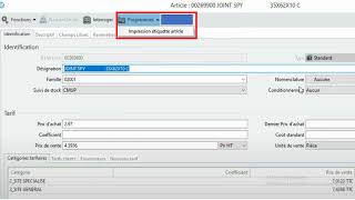 COMMENT CONNECTER LE LECTEUR DU CODE BARRE AVEC SAGE GESTION COMMERCIALE