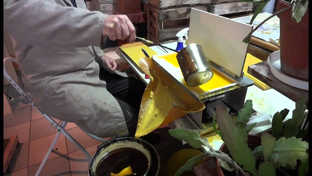 Funktionsweise der lufgekühlten Mittelwandpresse