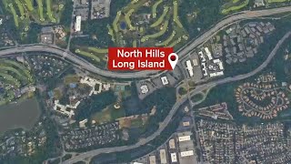 Motorcycle pinned against guardrail in road rage crash on Long Island Expressway