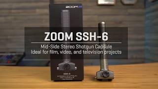 SSH-6 Stereo Shotgun Microphone Capsule | Zoom