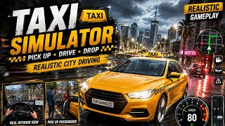 Crazy Taxi Driving Challenge 🚕🔥 | Can I Complete Every Trip? | Taxi Simulator screenshot 1