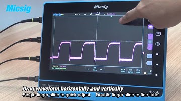 how to use Micsig digital tablet oscilloscopes