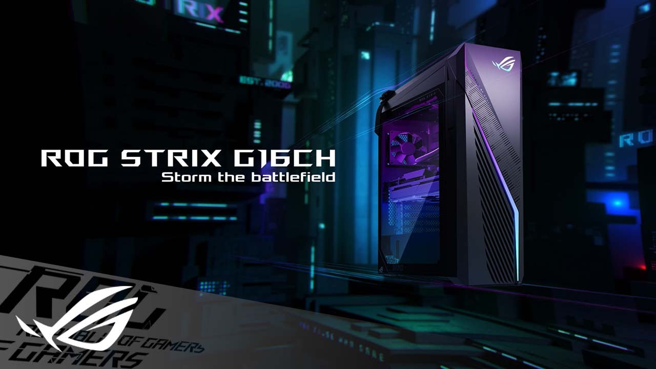 Asus ROG Strix G16CH-IH766 Gaming Desktop - Core i7-13700F - 32GB RAM - 1TB SSD - NVIDIA RTX 4060 8GB