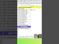LEFT formula in Excel | How to use left formula in excel DAY3 #excel #shorts