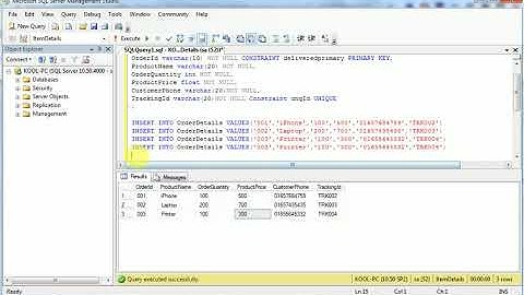 How to use unique constraint in sql | SQL Server Tutorials | SQL tutorial for beginners