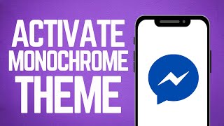 How to Activate Monochrome Theme On Facebook Messenger (New) screenshot 1