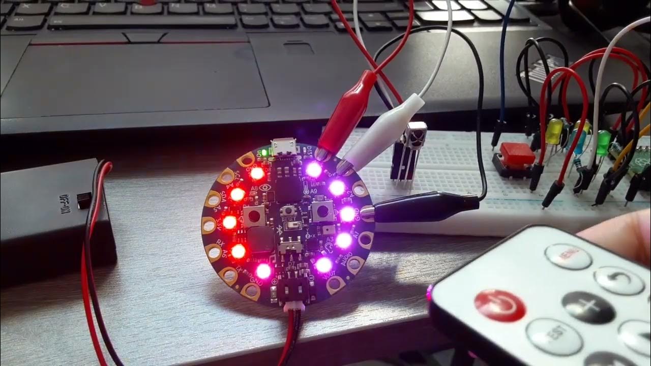 Circuit Playground Lasertag Sensor CircuitPython YouTube