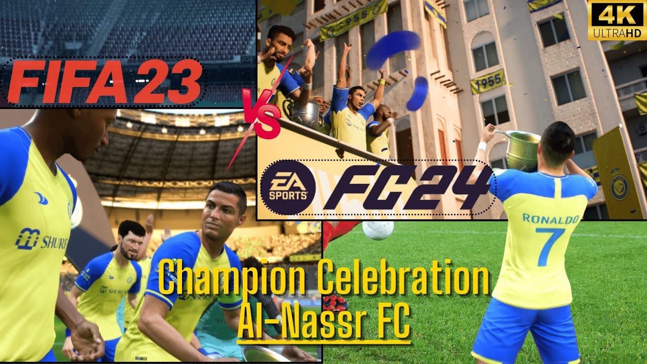 FIFA 23 and FC 24 Victory Celebrations Al Nassr