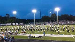 8-31-18 Lyman Hs Marching Band Finis