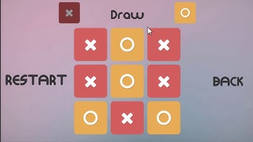 My new unity Game (Tic Tac Teo classic)