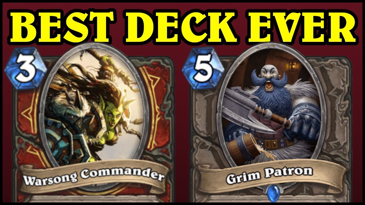 The MOST POWERFUL Deck in Hearthstone History
