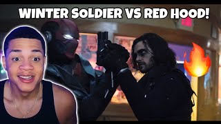 THIS IS EPIC!!! | Winter Soldier VS Red Hood (Marvel VS DC) Death Battle REACTION!