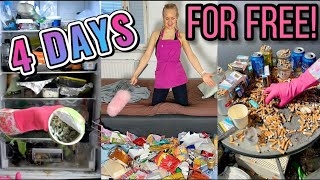 EXTREMELY DIRTY HOME CLEANING | 40 hours for free!
