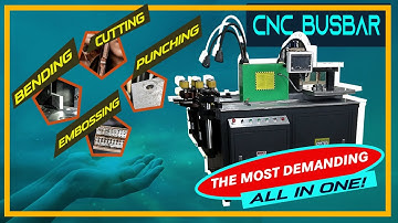 CNC Busbar Bending ,Punching & Cutting Machine - The Ultimate Choice for Fabrication
