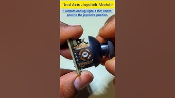 Dual Axis Joystick Module 🎮 Electronics Project 🔥🔥 #shorts #electroeshu #joystick #diy #games