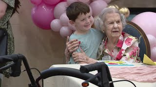 Native Texan woman turns 105, grateful for friends and family
