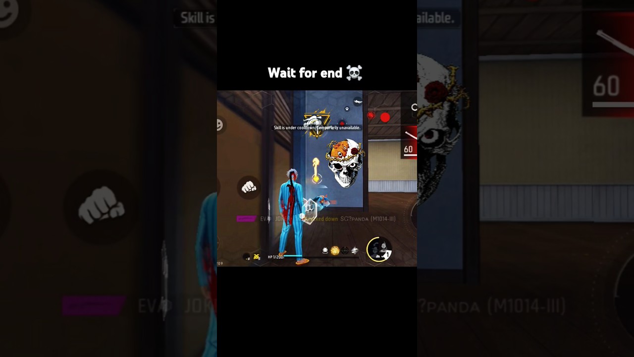 Free fire skull face editing | viral shorts ☠️  