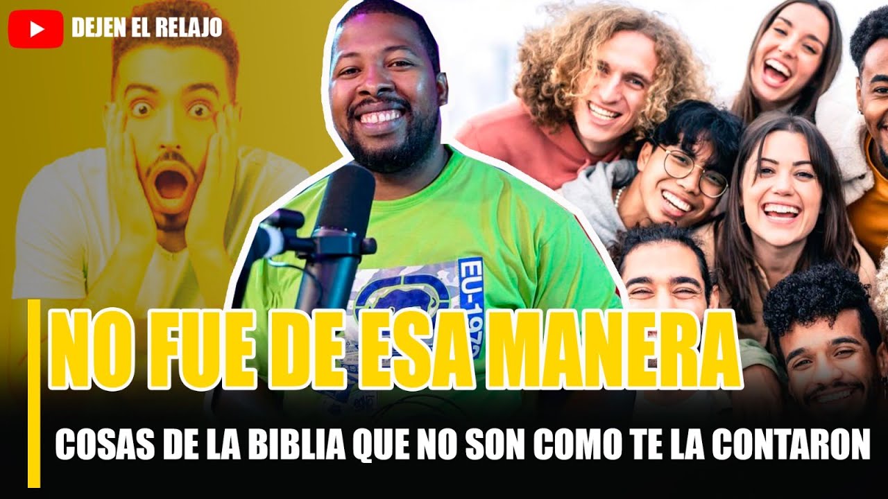 COSAS DE LA BIBLIA QUE NO SON COMO TE LA CONTARON - YouTube