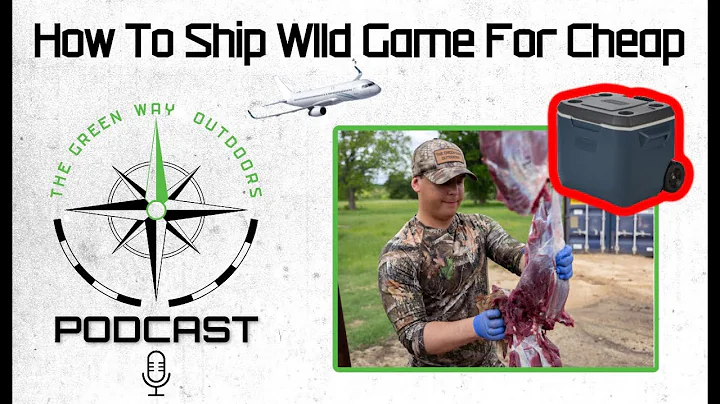 Como transportar carne de caça de forma econômica e segura