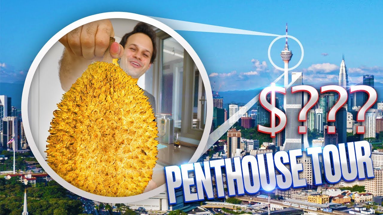 The CHEAPEST Penthouse in THE WORLD!!! (Private Elevator + Swimming Pool!) - My Malaysian House Tour | The Food Ranger