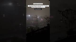 Chandigarh Weather Update ☁️🌡️Itni heavy rain + zero visibility… kis kis jagah ho raha hai?