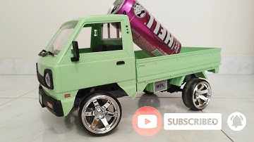 Cheap RC Drift Car - Stock WPL D12 1/10 Drift Wheels Conversion Full Guide