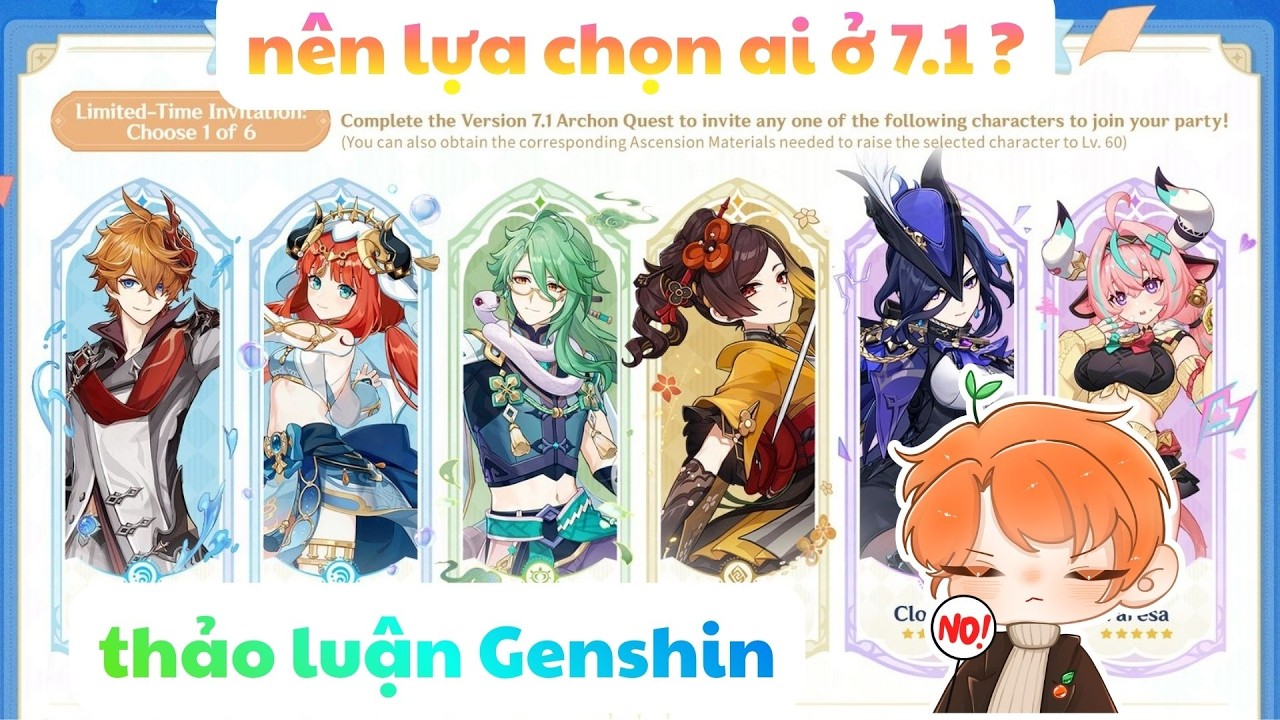[GENSHIN] thà muộn còn hơn là không làm