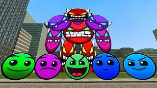 LOBOTOMY DASH NEXTBOTS AND GEOMETRY DASH CHASE ME IN GARRY’S MOD