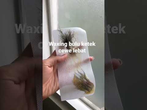 waxing bulu ketek Cewe lebat #viral - YouTube