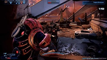 Mass Effect 3: Krogan Soldier w/ Graal vs Reapers on Goddess (Platinum Solo)