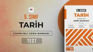 9. Sınıf ESB Tarih Ünite 03 03-02 Test 09 Soru Çözümleri