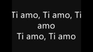 'Umberto Tozzi ft Mónica Bellucci - Ti Amo'   lyrics