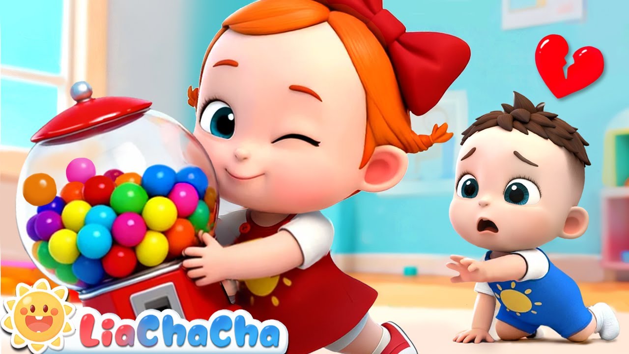 Should I Share? | Sharing Is Caring | Share with Me Song | Nursery Rhymes & Kids Songs | LiaChaCha