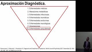 CORRELATO SINDROME CATATÓNICO DIAGNÓSTICO Y TERAPÉUTICA